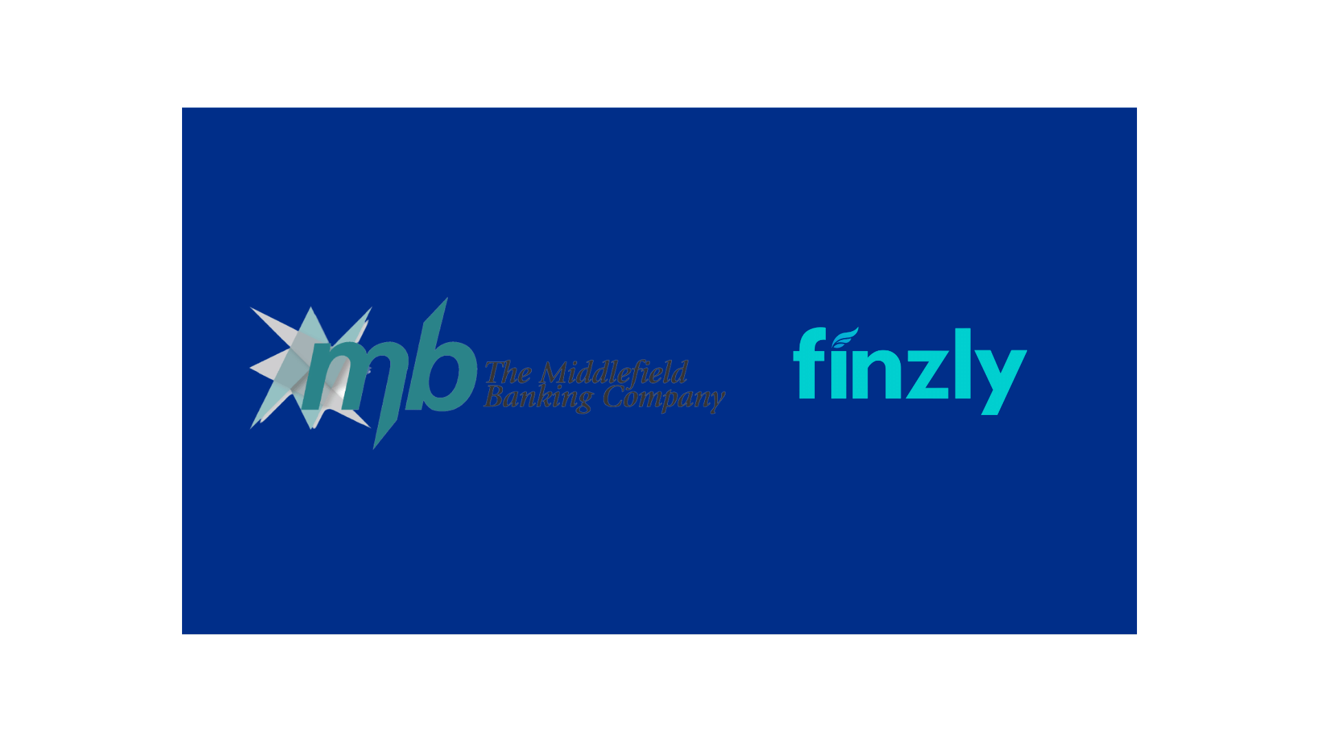 The Middlefield Banking Company Chooses Finzly's Digital Account Opening Solution for Consumer and Business